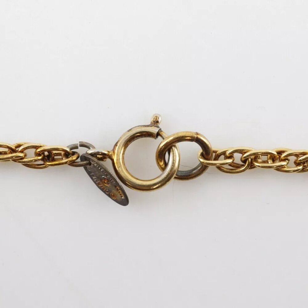 CHANEL COCO Mark Necklace vintage Plated Gold 36.4g Women - Picture 2 of 8